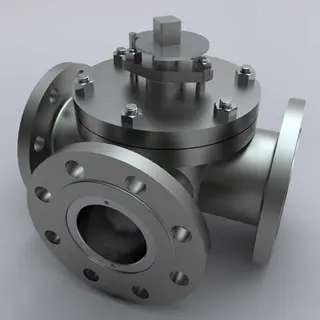 Three Ways Ball Valve, Casting Type, WCB, 2 Inch, CL900